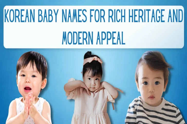 Korean Baby Names with Beautiful Meanings and Modern Appeal Korean Baby Names with Beautiful Meanings and Modern Appeal